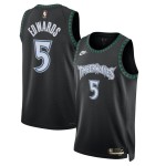 Minnesota Timberwolves Trikot Anthony Edwards Nike 2025-26 Classic Edition Schwarz Swingman - Herren